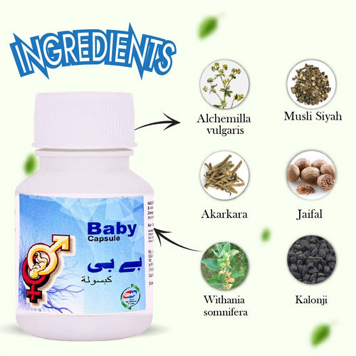 BABY CAPSULE - Hashmi Fertility Supplement | Supports Healthy Reproductive Function