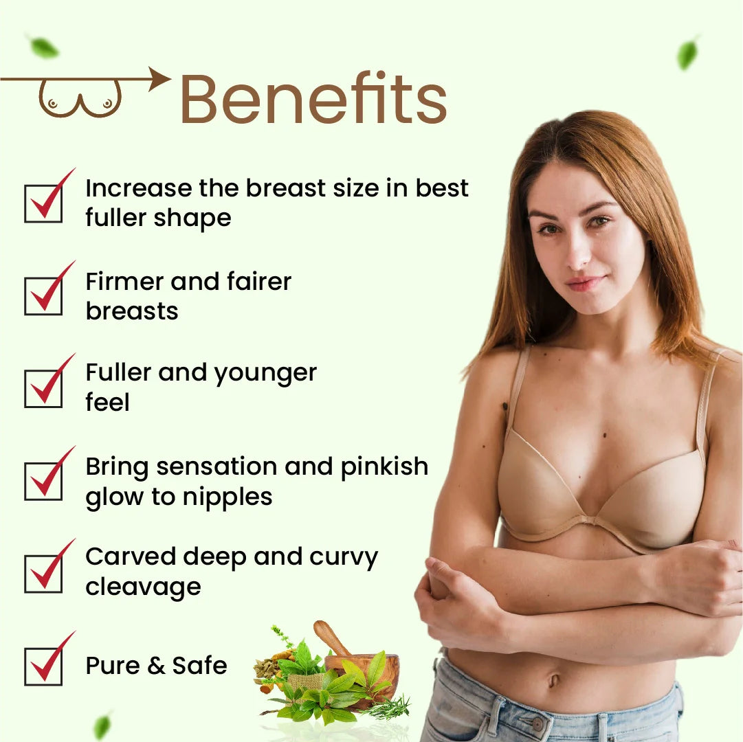Hashmi Big B XL Helps For Breast Size Enlargement Shaping Powerful Capsule For Women 100% Ayurvedic (20 Capsules)