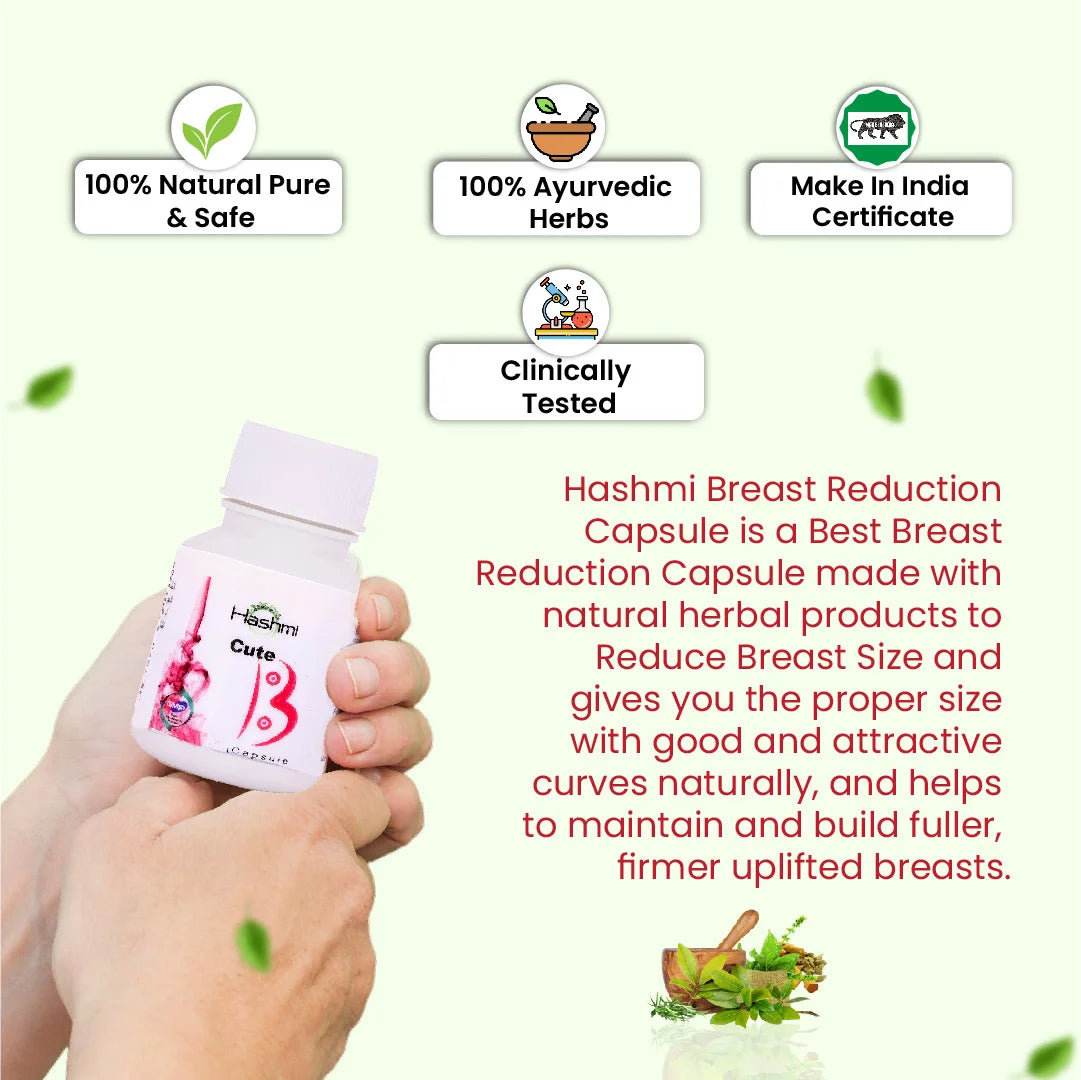 Hashmi Cute B  Capsule  for Women | Ayurvedic Body Care & Firming Support