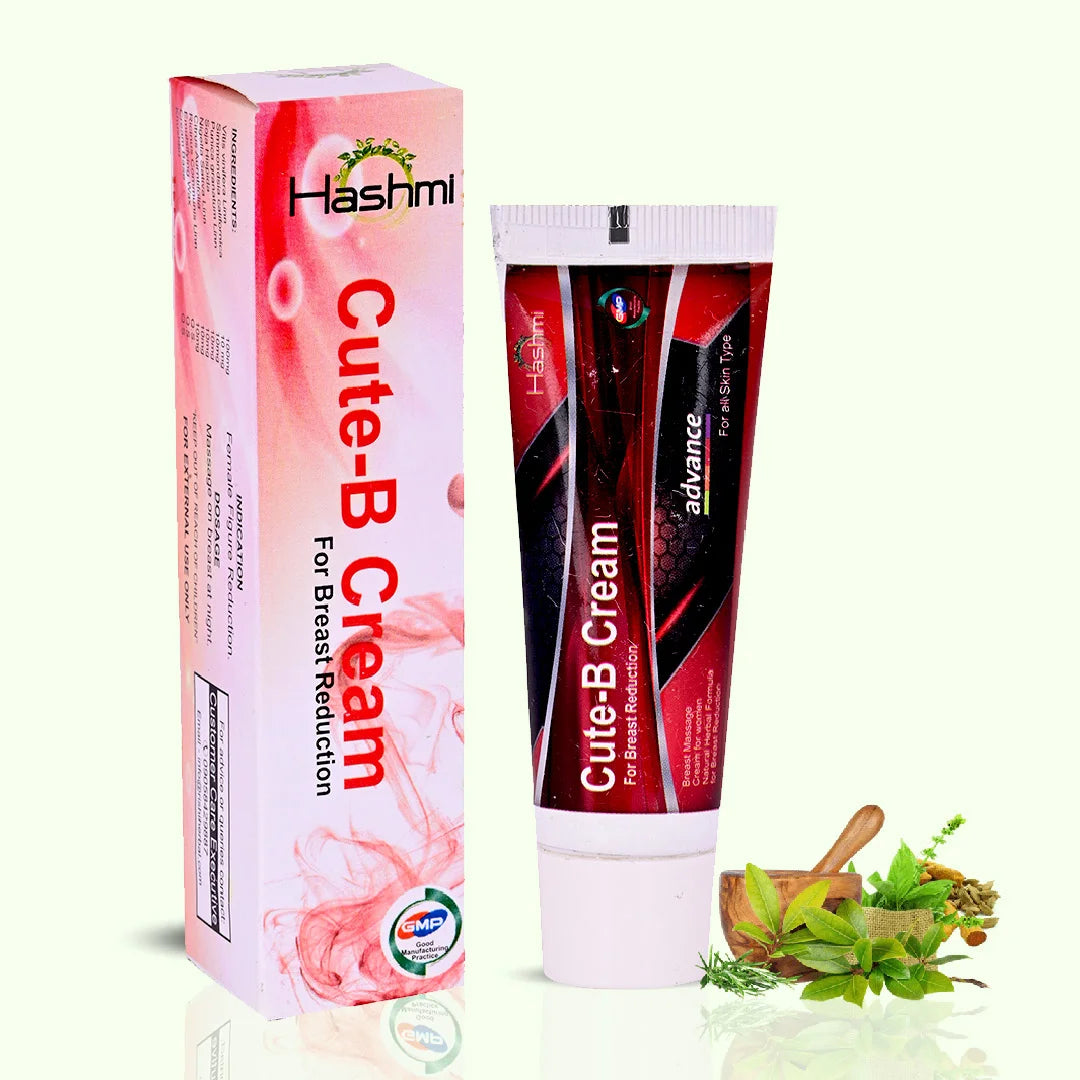Hashmi Cute B Cream | Natural Ayurvedic Breast Beauty & Firming Herbal Cream