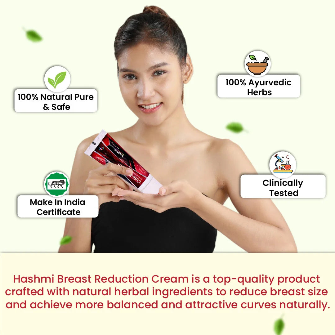 Hashmi Cute B Cream | Natural Ayurvedic Breast Beauty & Firming Herbal Cream