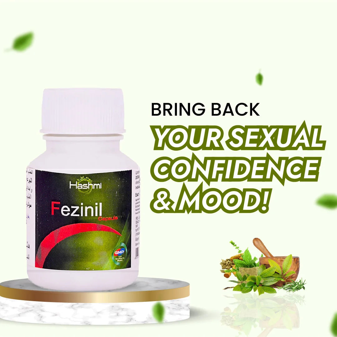 Hashmi Fezinil Capsule | Natural Ayurvedic Vitality & Energy Booster Supplement for Women