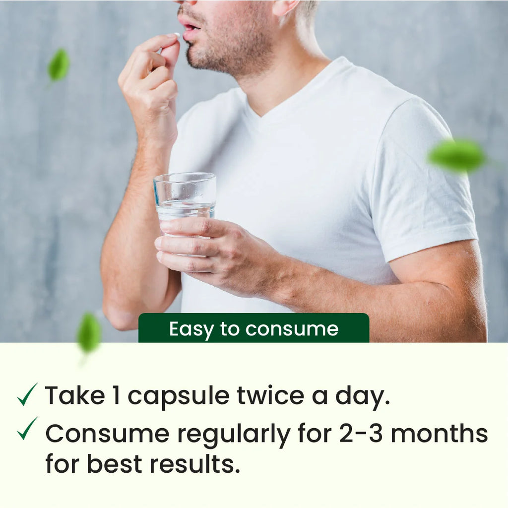 Musli Energy Plus Capsule | Ayurvedic Medicine – For Stamina, Muscle Growth, Immunity & Overall Wellbeing