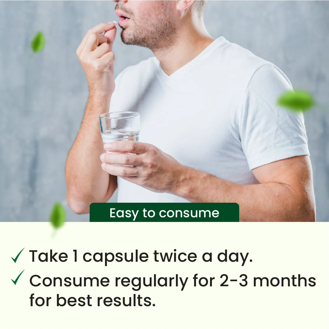 Musli Energy Plus Capsule | Ayurvedic Medicine – For Stamina, Muscle Growth, Immunity & Overall Wellbeing