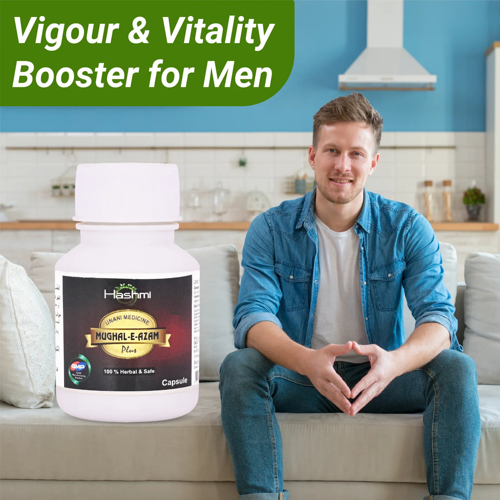 Mughal-E-Azam Plus Capsule: Ayurvedic Supplement for Vitality, Energy, and Sexual Health
