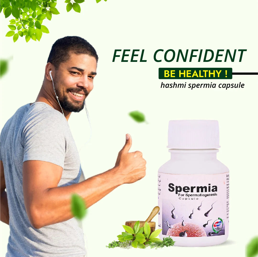 Hashmi Spermia Capsule | Herbal Men's Wellness Supplement