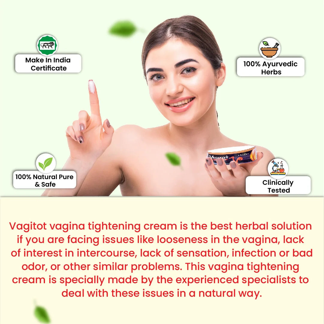 Hashmi Vagitot Cream | Herbal Women's Intimate Care Cream