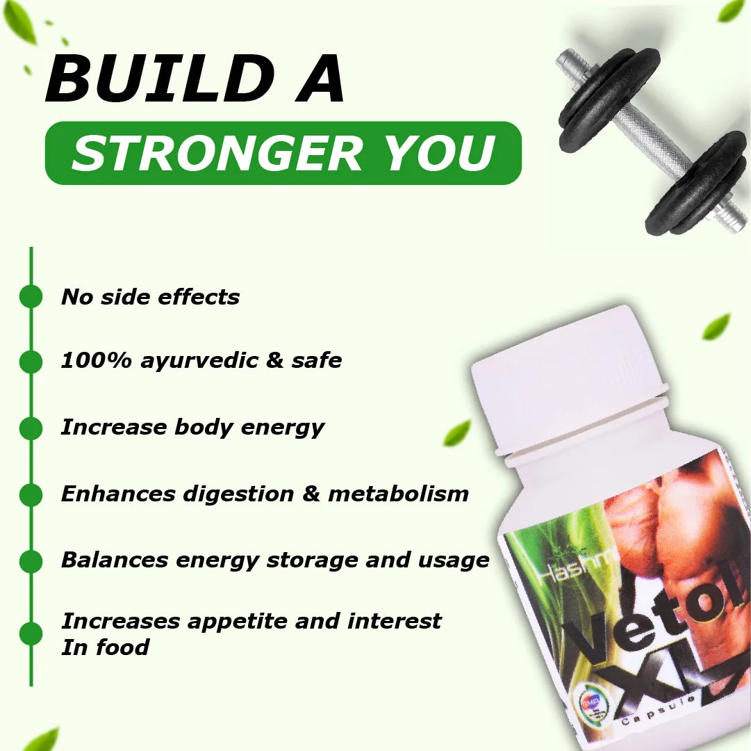 Hashmi Vetoll XL Capsule (20 Capsule)