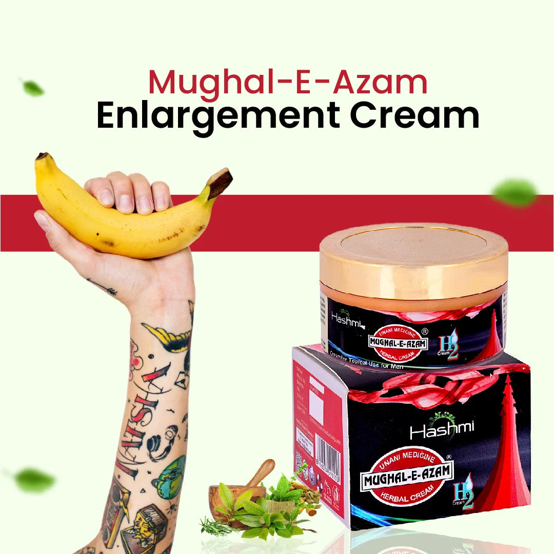Hashmi Mughal E Azam Cream For Long Time Sexual Stamina & Performance (50 Gm)