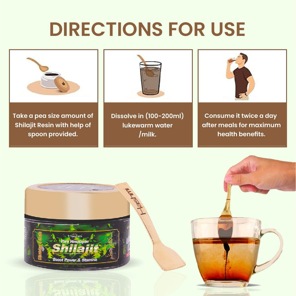 Sikander E Azam Pure Himalayan Shilajit Resin, 10g