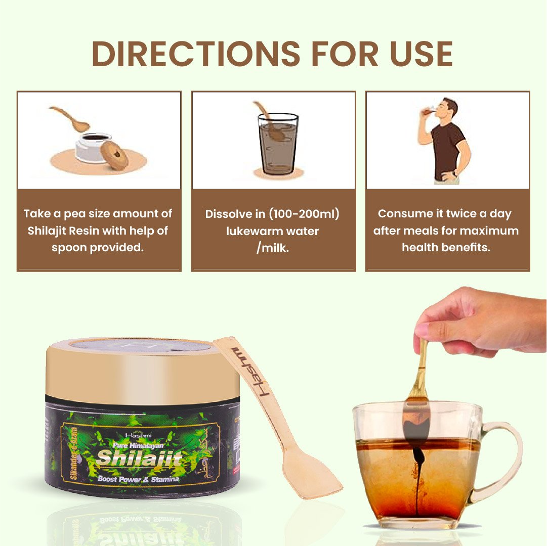 Sikander E Azam Pure Himalayan Shilajit Resin, 10g