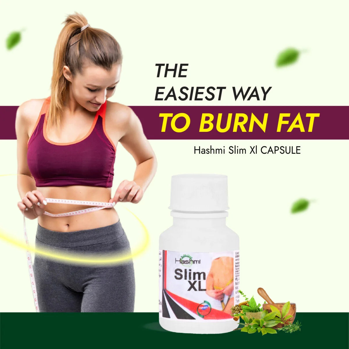Hashmi Slim-XL Capsules | Ayurvedic Weight Management, Fat Burn & Metabolism Support Supplement