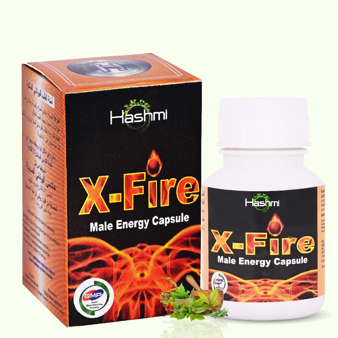 X Fire Capsule (20 Capsule) | Ayurvedic Herbal Supplement For Stamina, Enhanced Performance & Power For Men